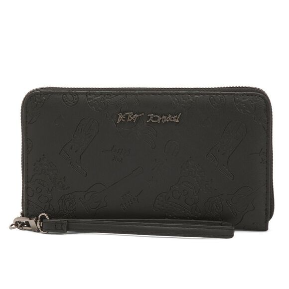 NEW Betsey Johnson Skull Cowboy Wallet - Picture 1 of 3